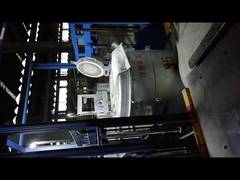 1000KG 900C Capacity Soup Molten Aluminum Transfer Ladles With Spout