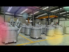 1200 KG Kapazität Ladle Heizofen Gießen Schmelzmetall Transfer bewegende Werkzeug