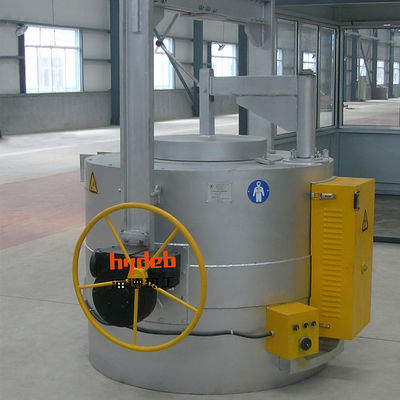 kühlte elektrische Aluminiumschmelzofen-Luft 100kg 250kg 500kg 1T IGBT ab