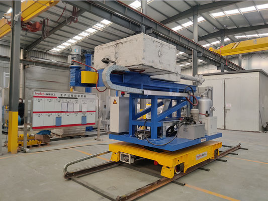 Rotationsflussinjektor mit Servomotor-Einspritzdruckregelung 0-300 mm/s Geschwindigkeit und 25 MPa Druck für die Aluminiumraffination