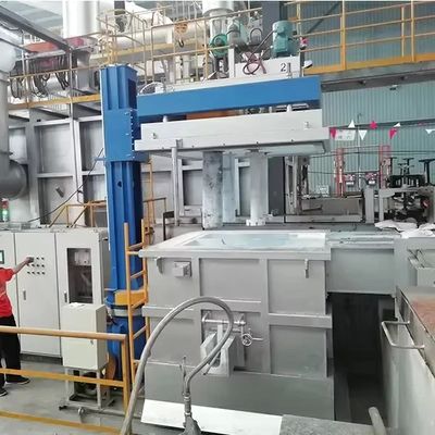 Verbesserung des Raffinationsprozesses Aluminium-Entgasmaschine 0-99 Min Zeit Feuchtigkeit ≤3 Ppm 1000 KG Gewicht