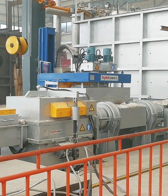 100 kg Rotationsentgasungseinheit für Aluminiumguss 3 kW elektrisch