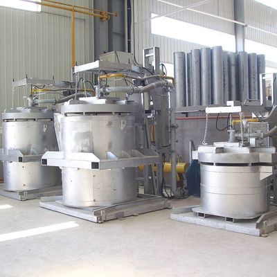 Übertragungsschüsselschubsystem und Gießbelag für geschmolzenen Aluminiumschüsseln