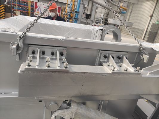 Box-Typ Inline-Rotations-Entgasungseinheit mit einer Drehgeschwindigkeit von 100 Umdrehungen pro Minute, Temperaturbereich von 80 °C und einfacher Demontage zur Reinigung und Wartung