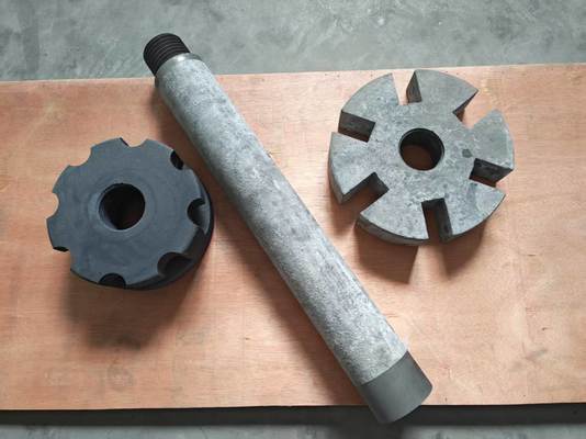 Hochwertige, langlebige, austauschbare Graphitzubehörteile für die Wartung von Rotationsflux-Injektor-Geräten