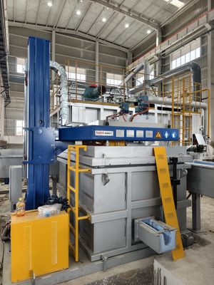 Platten-Art haltener Aluminiumofen 3500kg für Aluminiumlegierungs-Casting