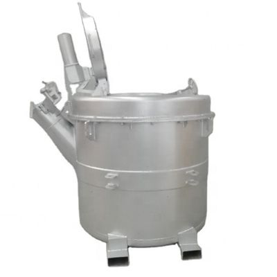 Langlebige Schmelzaluminium-Gießpfannen mit stahlverstärkter Pfannenlippe und ISO 9001 2015 und CE-Zertifizierung