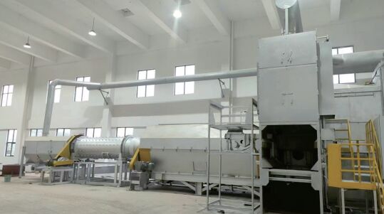 Automatische Aluminiumschlacke-Behandlungsanlage mit SPS-Steuerung für hohe Rückgewinnungseffizienz und kompakte Stellfläche