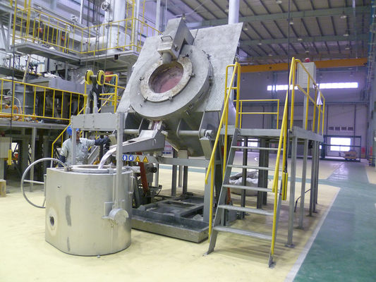 930 Kilogramm schnell schmelzendes 880mm Barren-kleines elektrisches Aluminiumschmelzofen-Aluminium