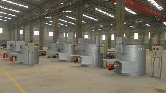 Kleiner Elektroofen LPG-Gas-Vakuum250kg für schmelzendes Metall 0.60Mpa