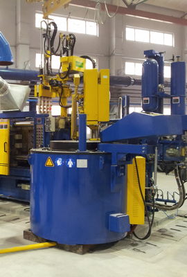 Industrielle schmelzende haltene Ofen-doppelte AluminiumaluminiumDämmschicht 500KG