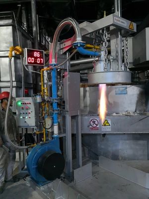 30 M3/h hohe Gasdurchflussrate Ladle Vorheizung für Transfer Ladles