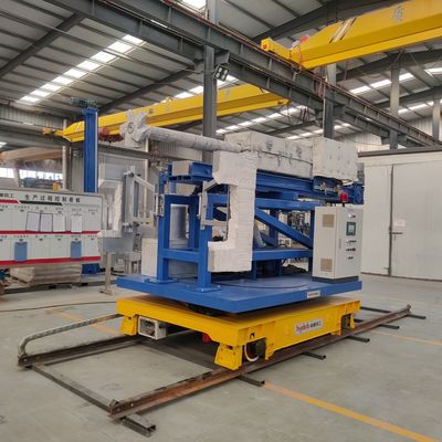 Flüssige Aluminiumentgasung und schmelzendes System neben Ofen-Tür