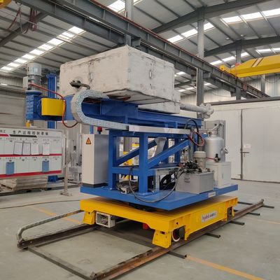 Flüssige Aluminiumentgasung und schmelzendes System neben Ofen-Tür