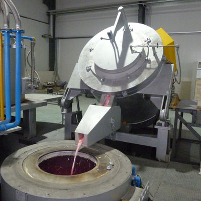 verbessernder schmelzender haltener 5000kgs Tiegelofen für Aluminiumbarren
