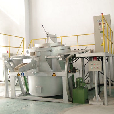 verbessernder schmelzender haltener 5000kgs Tiegelofen für Aluminiumbarren