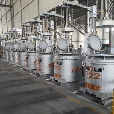 Aluminium-Shell Induction Melting Furnace 1 Ton With Electric Induction Heating