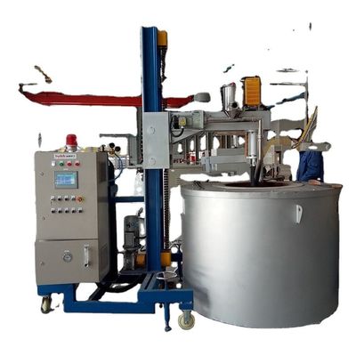 Aluminium-Shell Induction Melting Furnace 1 Ton With Electric Induction Heating