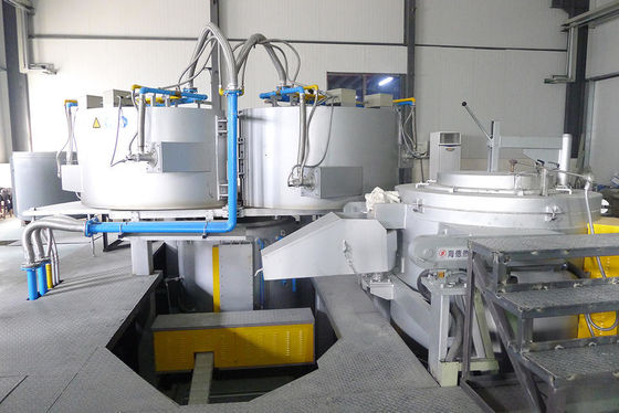 Aluminium-Shell Induction Melting Furnace 1 Ton With Electric Induction Heating