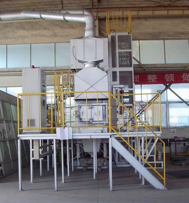 1 Ton Gas Fired Aluminum Scrap-Schmelzofen mit 4000 Kilowatt Aluminium-Shell