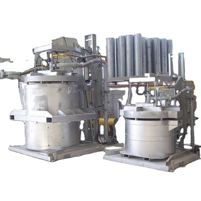 1 Ton Gas Fired Aluminum Scrap-Schmelzofen mit 4000 Kilowatt Aluminium-Shell