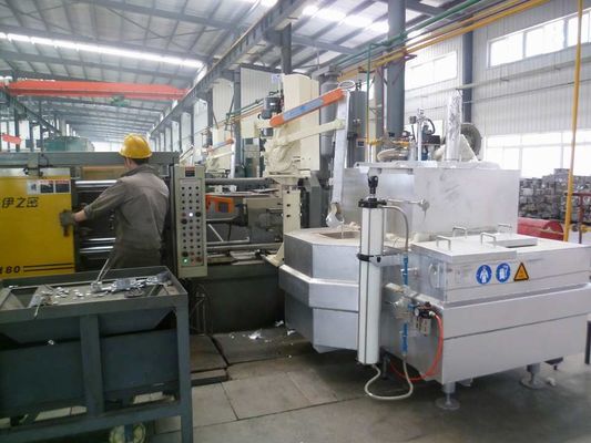 1 Ton Gas Fired Aluminum Scrap-Schmelzofen mit 4000 Kilowatt Aluminium-Shell