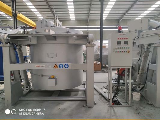 1 Ton Aluminum Scrap Melting Furnace Druckguss-Metallcasting