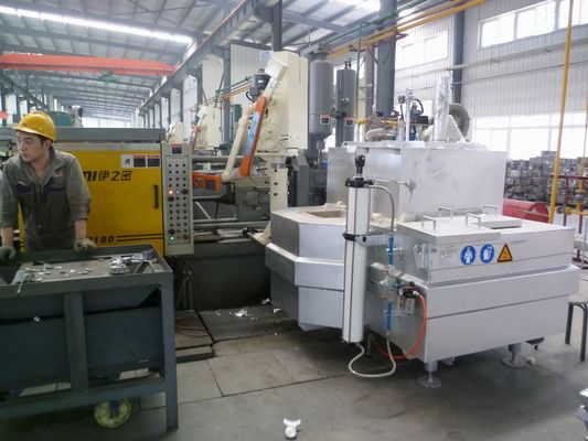 1 Ton Aluminum Scrap Melting Furnace Druckguss-Metallcasting