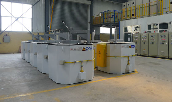 1 Ton Aluminum Scrap Melting Furnace Druckguss-Metallcasting