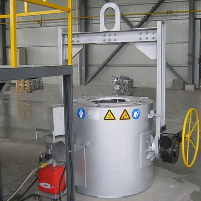 Schmelzender Schmelz-Aluminiumgießerei-Ofen 200 - Kapazität 1000kg