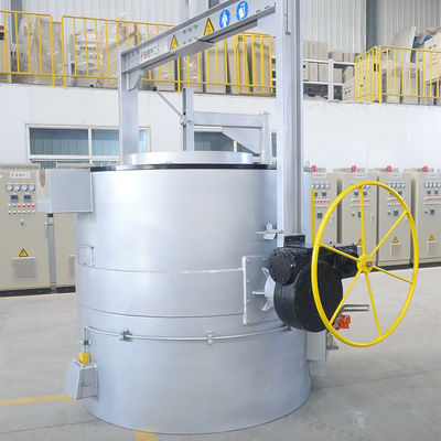kühlte elektrische Aluminiumschmelzofen-Luft 100kg 250kg 500kg 1T IGBT ab
