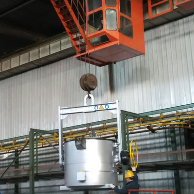 Aluminiumtiegelofen für das genaue und leistungsfähige Metallschmelzen