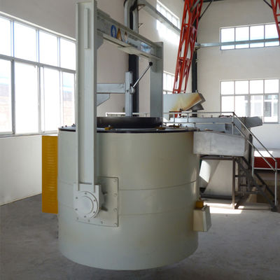 Hochpräzisions-Aluminium-Schmelzofen mit ±1C Temperatursteuerungsgenauigkeit und PLC-Steuerung