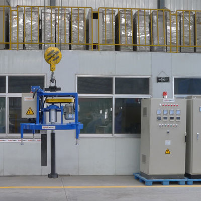 Aluminiumraffinierungs-selbstfahrende Flussmittel-Einspritzmaschine AC220V/50Hz für industrielle Automatisierung