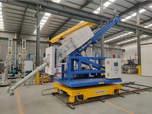 Nettogewicht 600 kg Aluminium-Raffinations-Entgasmaschine für saubere und reine Produktion