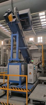 Effiziente Dreh- und Entgasungseinheit aus Edelstahl für das Aluminiumgusswerk