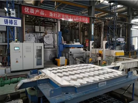 Erhöhung der Aluminiumproduktion mit 4-Rotor-Aluminium-Entgasmaschine 0-600 R/min Graphit-Rotorgeschwindigkeit und O2ppm≤5
