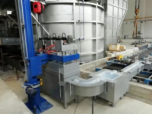 Erhöhung der Aluminiumproduktion mit 4-Rotor-Aluminium-Entgasmaschine 0-600 R/min Graphit-Rotorgeschwindigkeit und O2ppm≤5