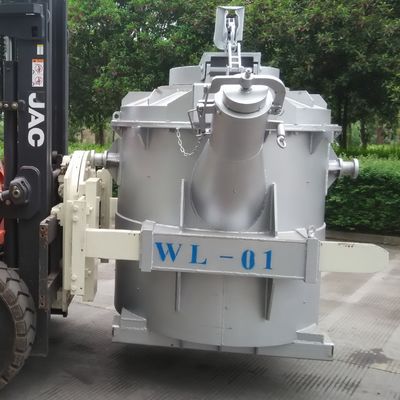 angepasste Temperaturbereiche geschmolzenes Aluminium-Transfer-Kesseln mit Griff