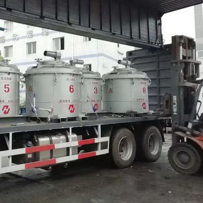 angepasste Temperaturbereiche geschmolzenes Aluminium-Transfer-Kesseln mit Griff