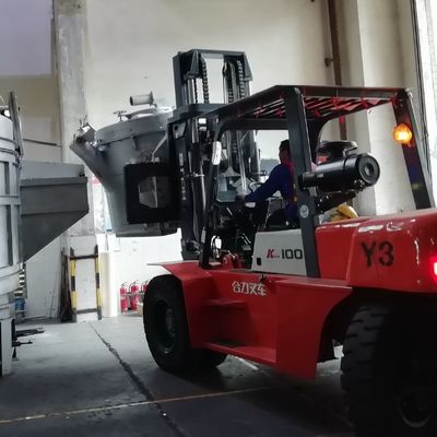 angepasste Temperaturbereiche geschmolzenes Aluminium-Transfer-Kesseln mit Griff