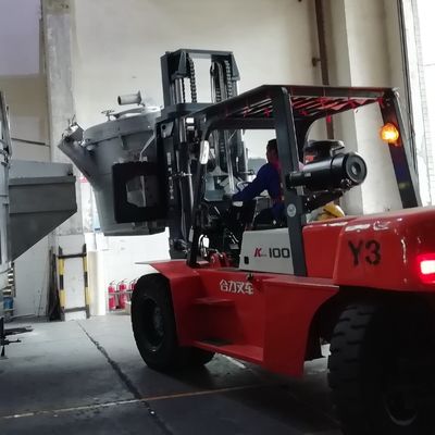 2000kg Kapazität geschmolzenes Aluminium Transfer Ladle Glatte Oberflächenbearbeitung