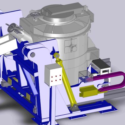 Isolierte Schmelz-Aluminium-Übertragungsschüsseln für Druckgussmaschinen