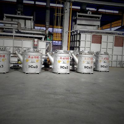 Übertragungsschüssel für glatte Oberflächenveredelung für geschmolzenes Aluminium