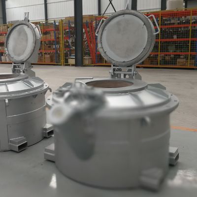 500 - 3000 kg geschmolzenes Aluminium-Transfer-Loch für das Druckgusswerk mit Aluminium