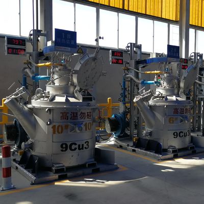 500 - 3000 kg geschmolzenes Aluminium-Transfer-Loch für das Druckgusswerk mit Aluminium