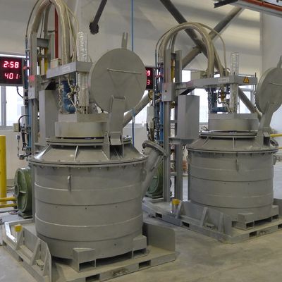 500 - 3000 kg geschmolzenes Aluminium-Transfer-Loch für das Druckgusswerk mit Aluminium