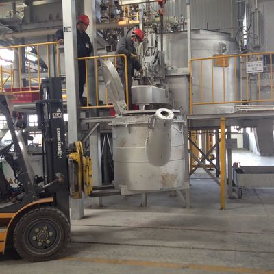 Industrielle Schmelz-Aluminium-Übertragungsschüsseln Höchstbetriebstemperatur ≤ 850 °C und Oberflächentemperaturanstieg ≤ 50 °C