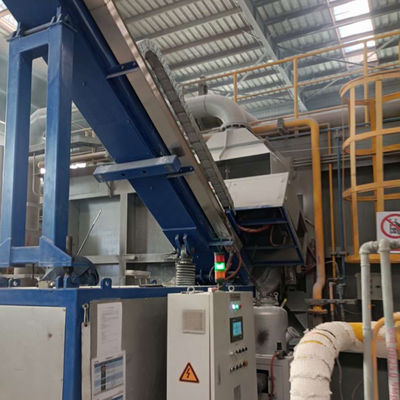 Hocheffiziente Drehmaschine zur Trägheitsentgasung von geschmolzenem Aluminium