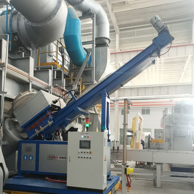 Seitenwand-Typ Fluss-Injektionsmaschine Raffinationsgas 0,4·0,6MPa Druck